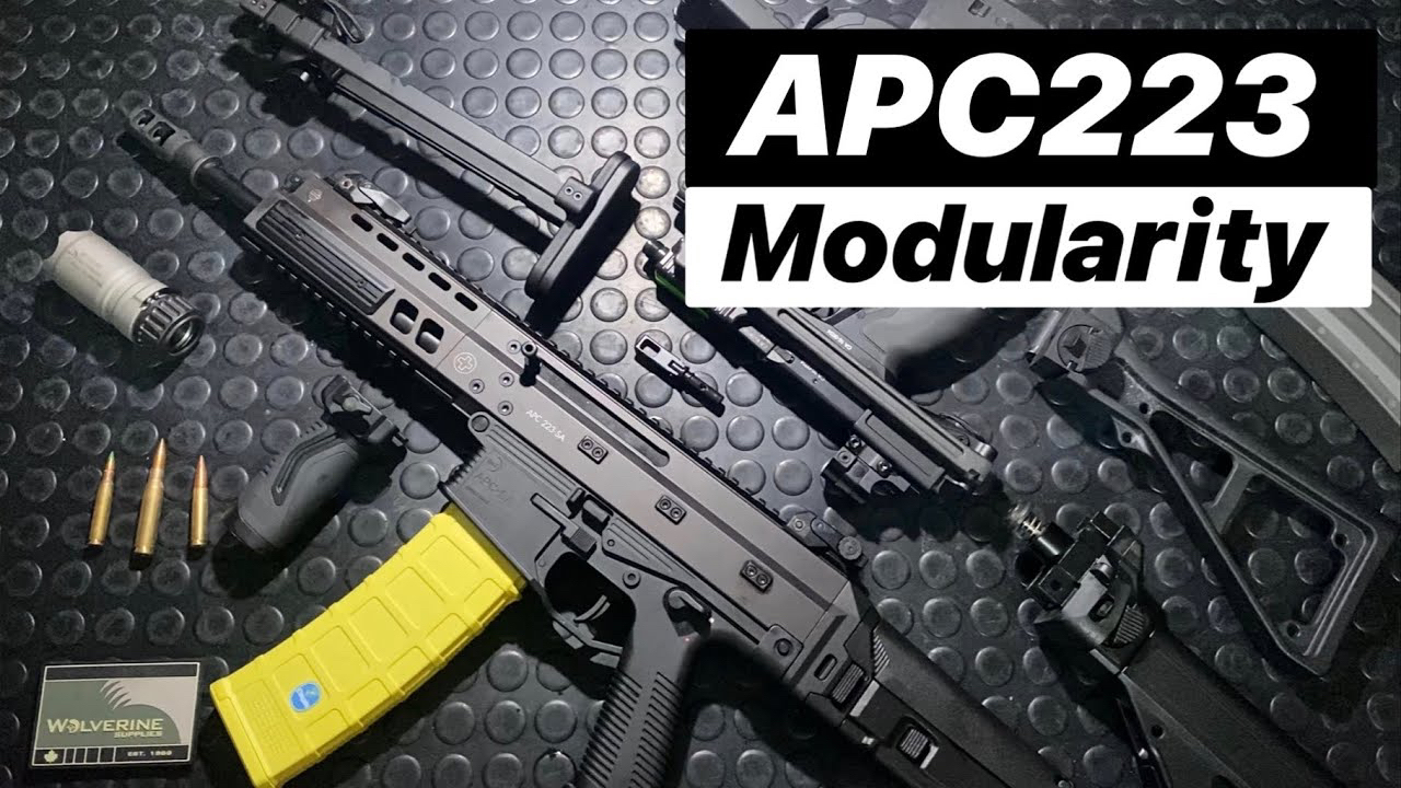 【ArmandGun】瑞士B&T APC223步枪的配件和模块化功能